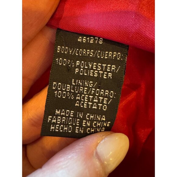 Jill Stuart Dress Women 0 Hot Pink V Neck Twisted Back Sleeveless Gown NWT Party - Picture 12 of 13